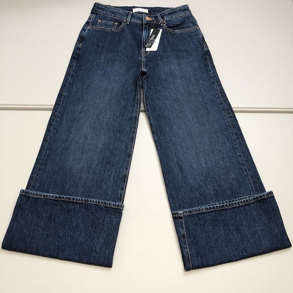 Treasure & Bond High Rise Wide Leg Jeans Size 27 Streetwear Classic Chic